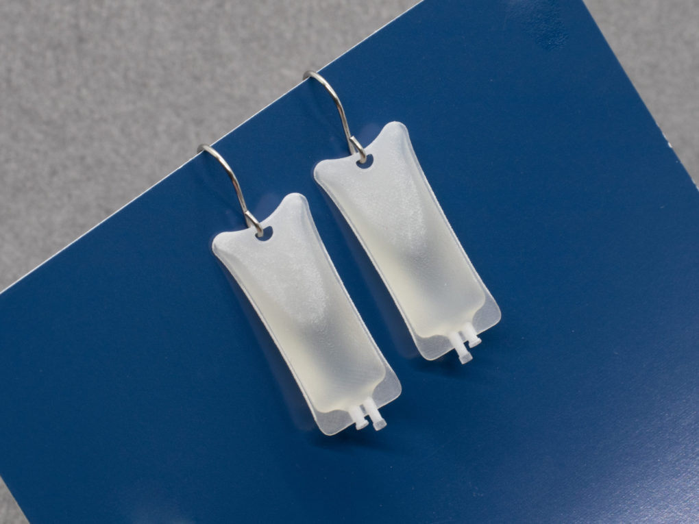 IV Bag Earrings  Layers By Design