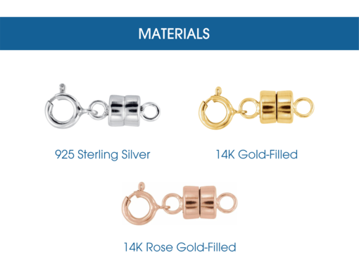 Magnet Clasp w/ Rhinestones (1 set / 9mm x 14mm / Silver & Clear) Brac |  MiniatureSweet | Kawaii Resin Crafts | Decoden Cabochons Supplies | Jewelry  Making