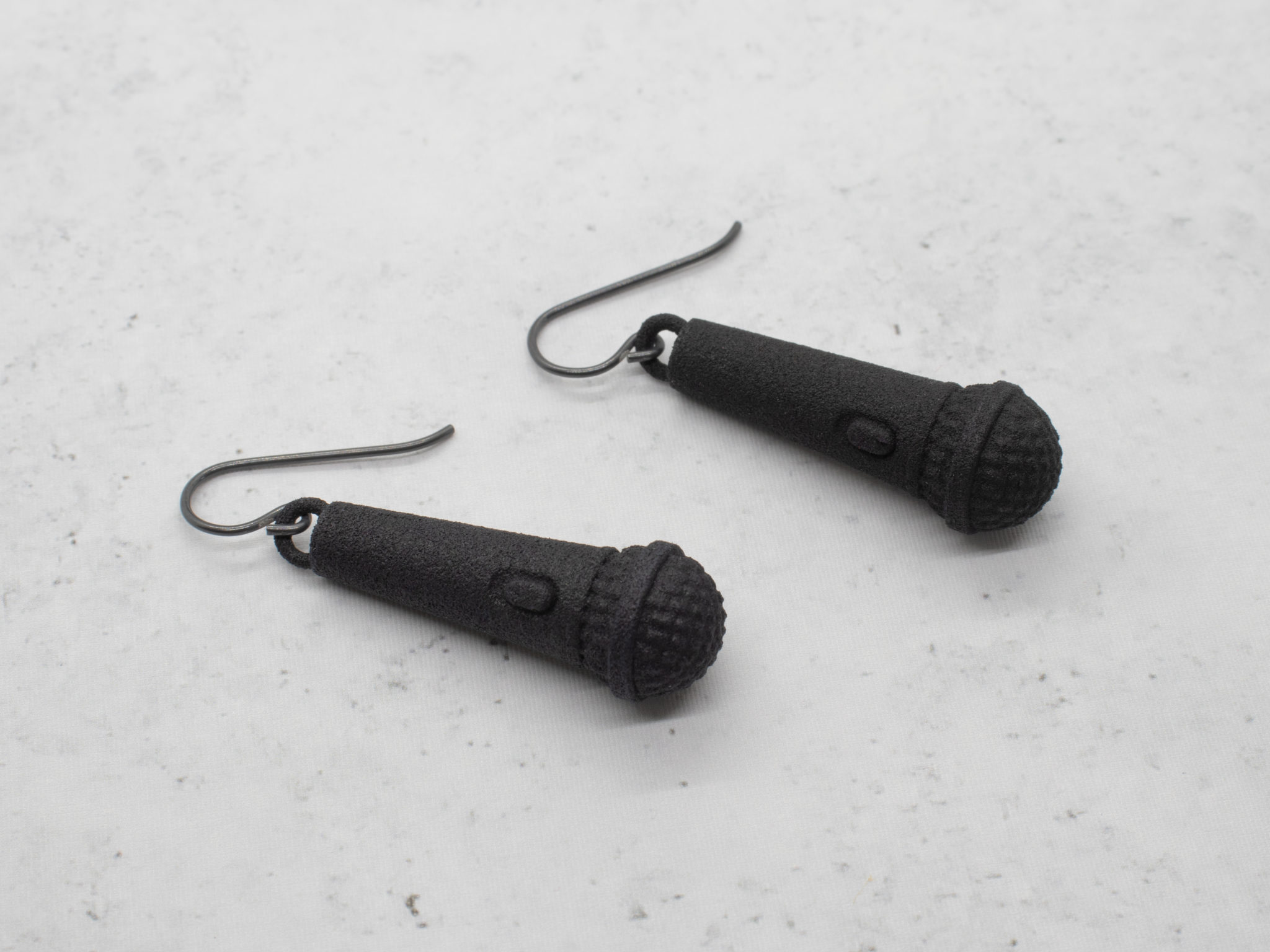 Microphone Earrings Layers By Design